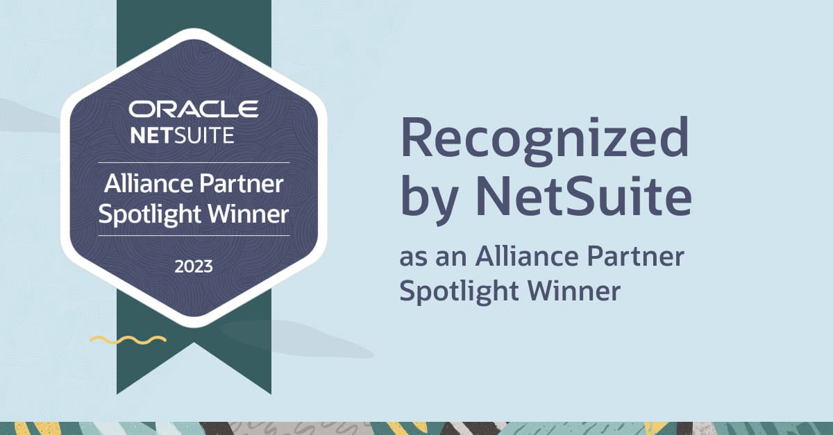 Caravel Partners Recognized by NetSuite as Winter 2023 Alliance Partner Spotlight Award Winner