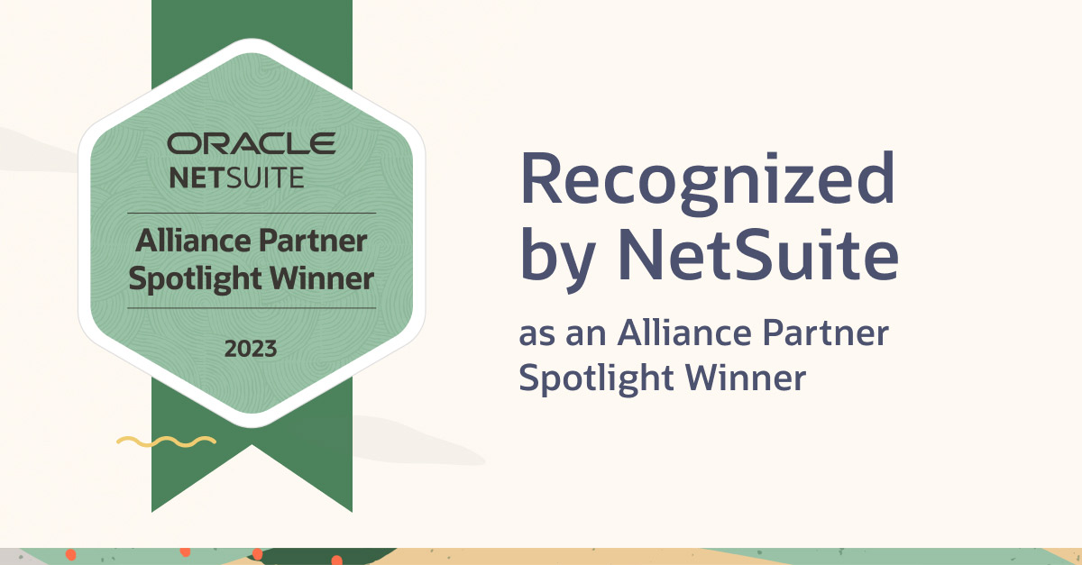 Caravel Recognized by NetSuite as Summer 2023 Alliance Partner Spotlight Award Winner